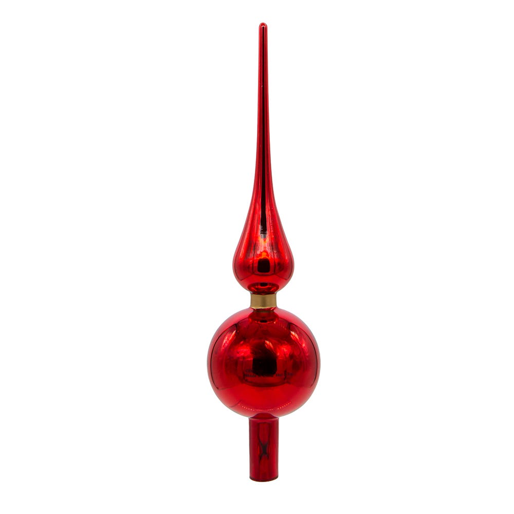 Kurt Adler 12-Inch Mickey Glass Treetop